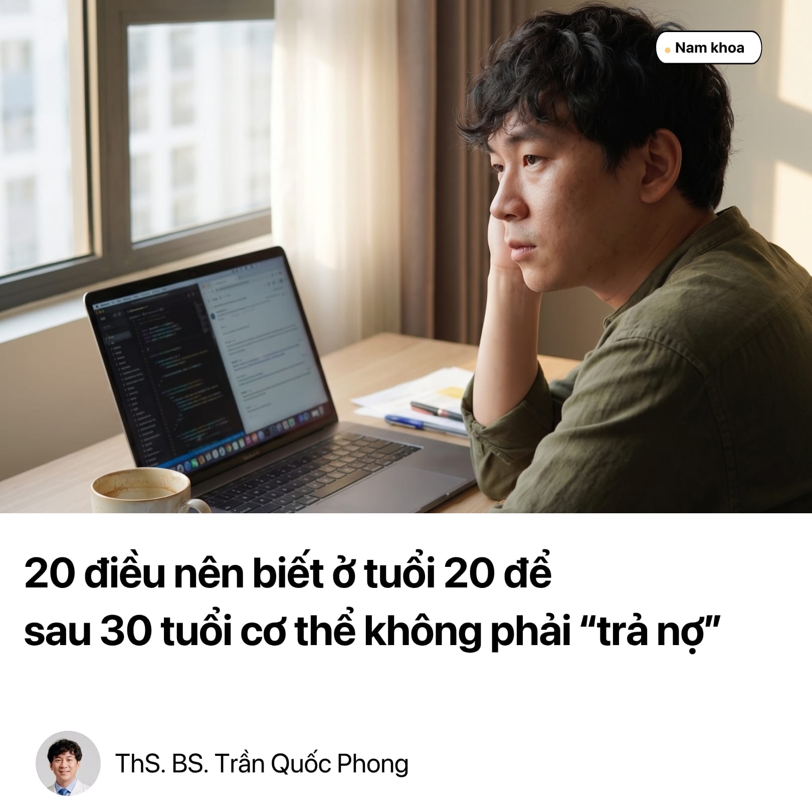 20 điều giá như biết sớm ở tuổi 20, để sau 30 cơ thể vẫn biết ơn mình